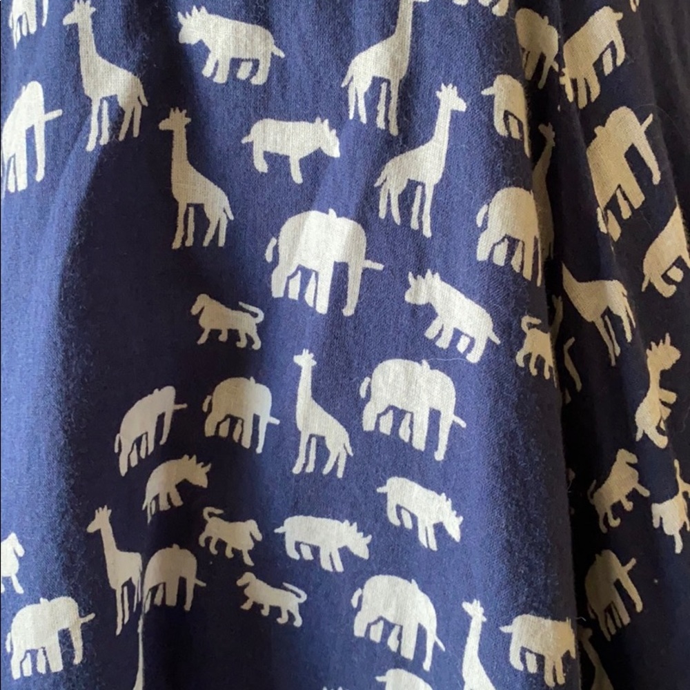 Delia’s navy animal print dress, sz 1 - Picture 2 of 6